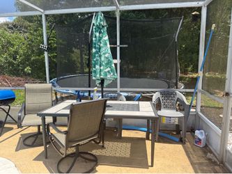Outdoor Patio Dining Set – Table & Chairs