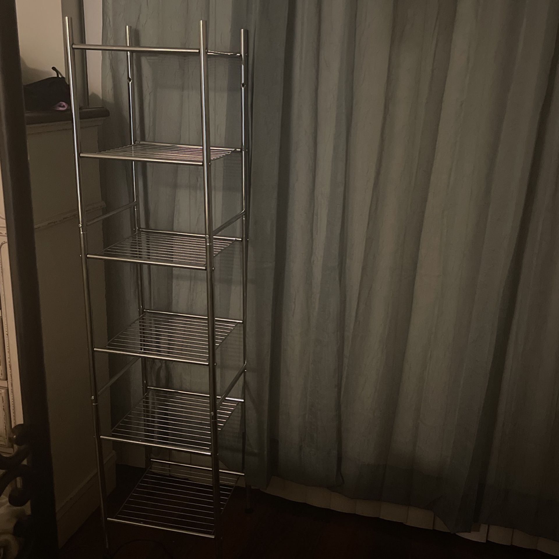  6 Shelf Rack For Closet   Metal   13x13