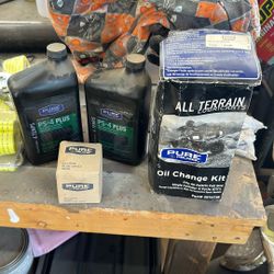 Genuine PURE POLARIS oil Change Kit