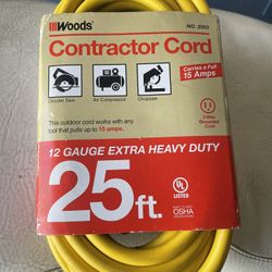 Contractors cord