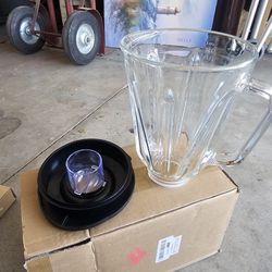 New Glass Blender Jar Cup Oyster