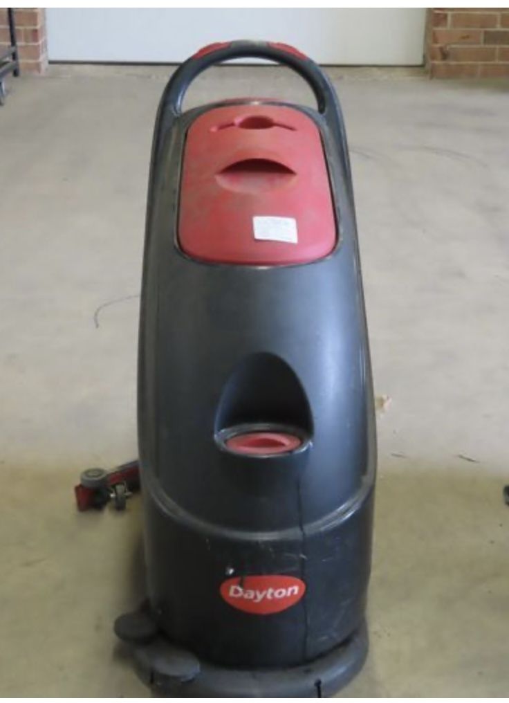 (1) Dayton Floor Scrubber model # 40PM20 120 Volts, 60 HZ, 12 Amps