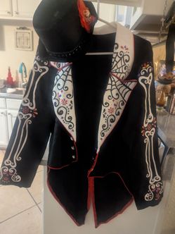 Day of the Dead Halloween Costume Jacket