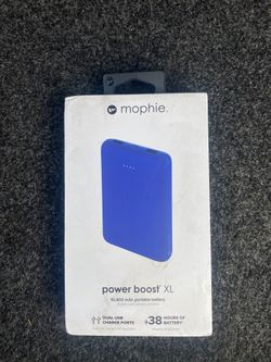 Mophie Power Boost XL 38 plus hours battery