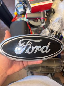 Ford emblem 9 inches black