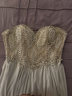 Strapless Floor length Dress