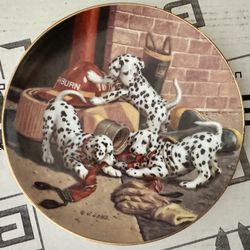 Hamilton Collection "Where's The Fire" by Jim Lamb. 1993 Plate no. 4220W