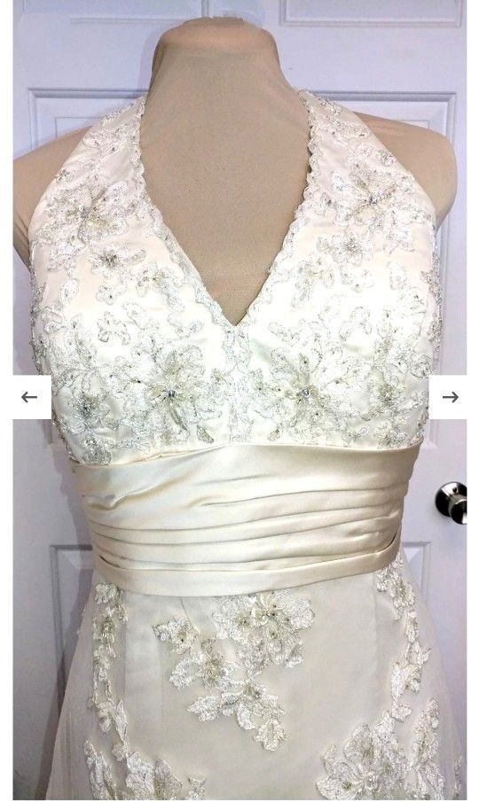 Oleg Cassini Wedding Dress 16W