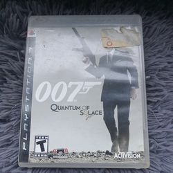 Ps3  007 Quantum  Of Solace 