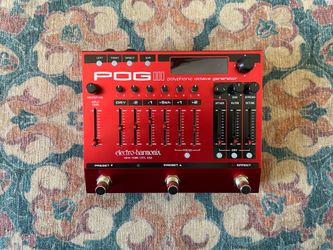 Electro Harmonix POG3 Polyphonic Octave Generator Pedal POG 3