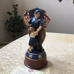 P0LICE PROTECTOR COLLECTIBLE STATUE