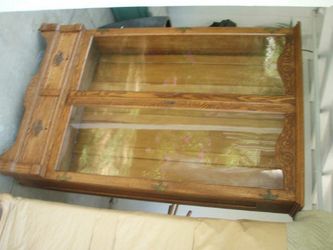 Antique Glass Cabinet