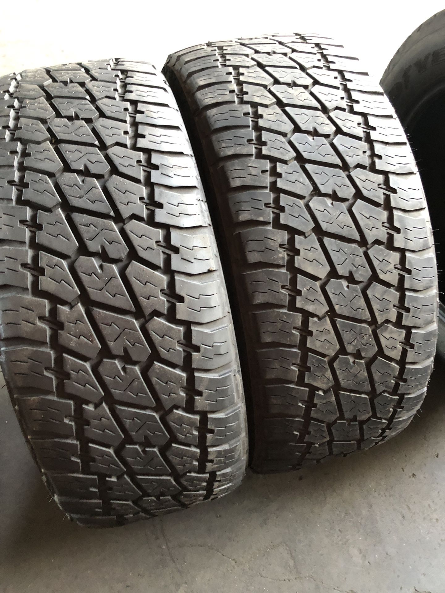 2 .. 275 55 R 20 Nitto Terra Grappler G2 All Terrain tire’s for sale