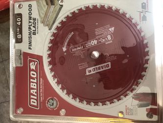 Diablo Finish/ Plywood Blade 