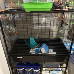 Huge Paw Hut Small Animal Cage