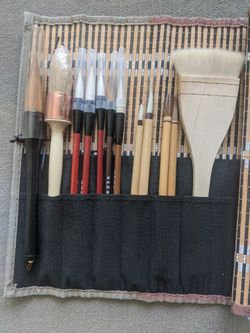 Brushes,ink,paper and more