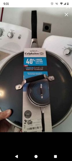 New 3qt Select by Calphalon Hard-Anodized Nonstick Frying Pan