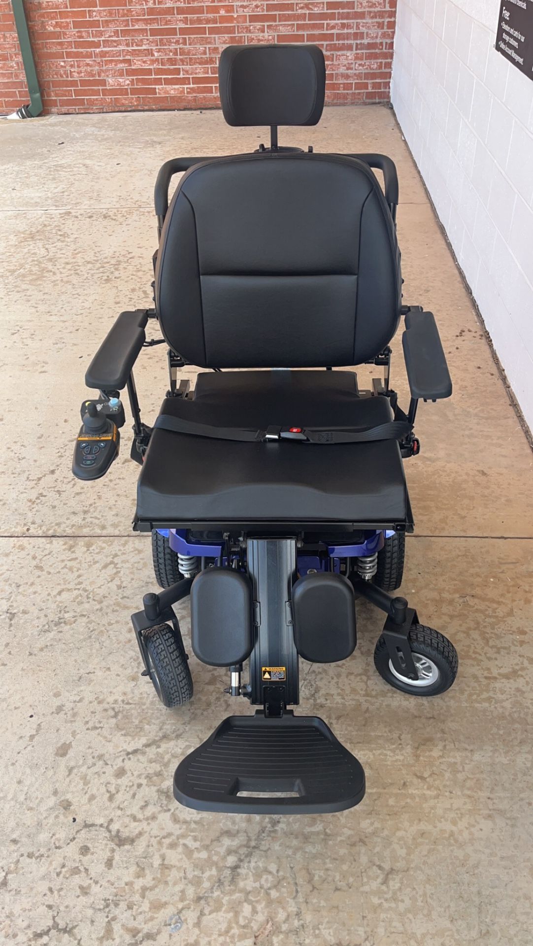Electric Wheelchair, blue