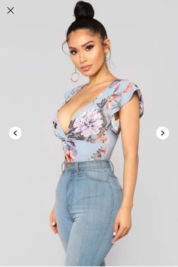 Flower Bodysuit Fashion Nova