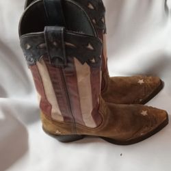 Cowgirl Boots Genuine Leather  Size 6 -1/2