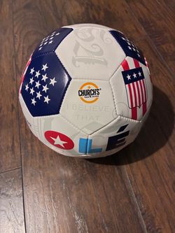 USA churches chicken World Cup soccer ball