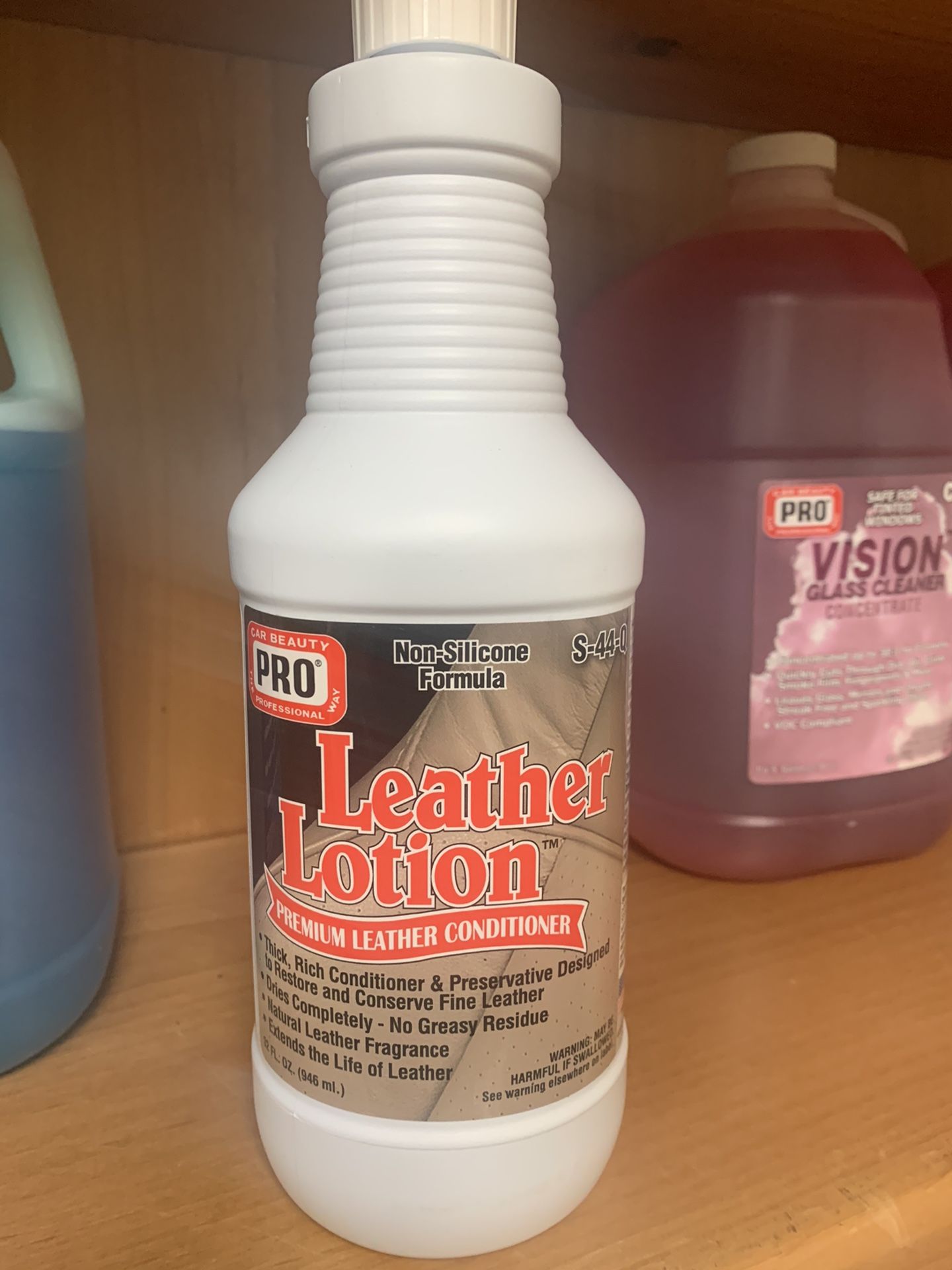 Leather lotion