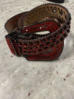 Rhinestone belt