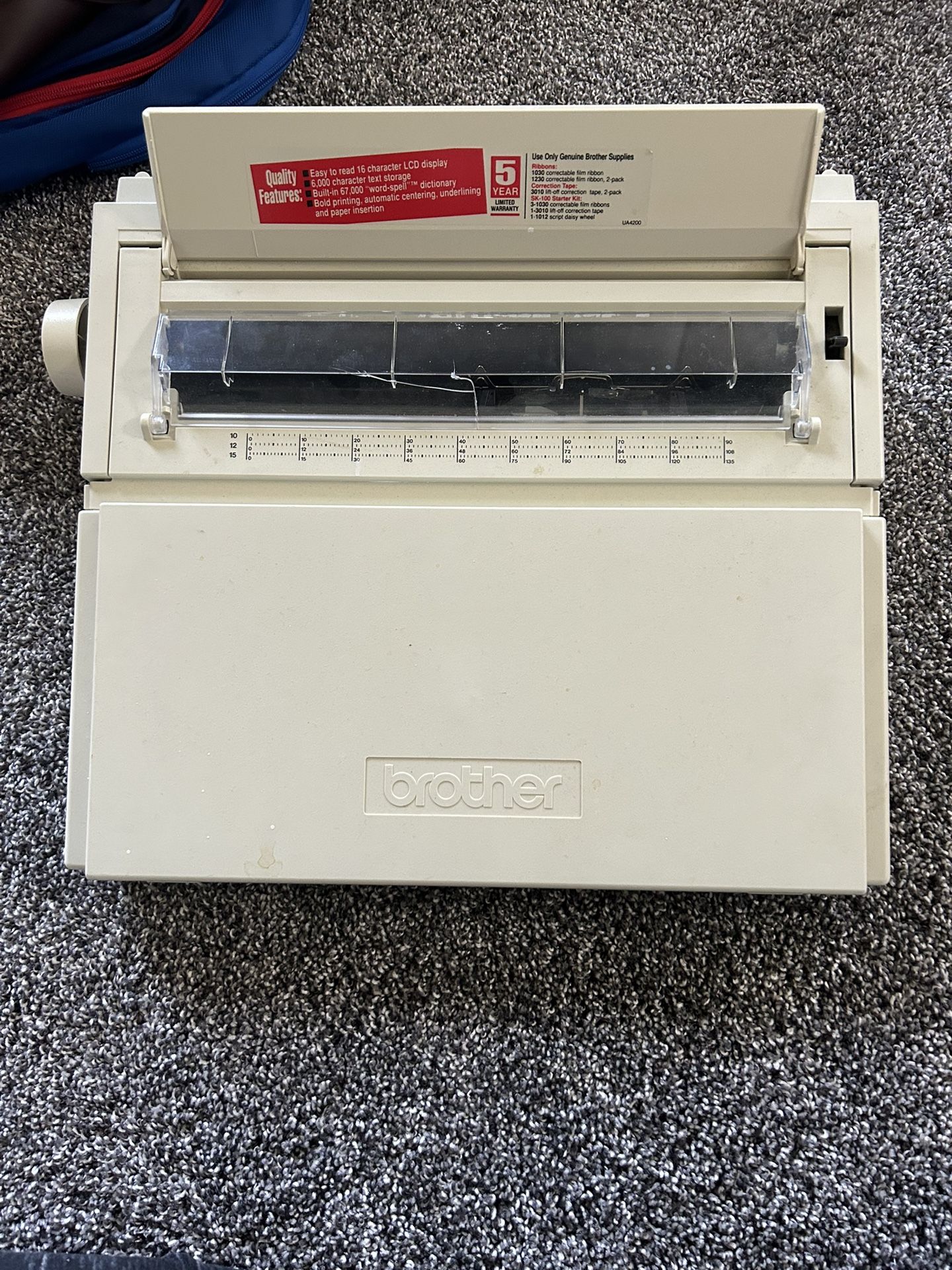 Brother AX-450 Electronic Typewriter