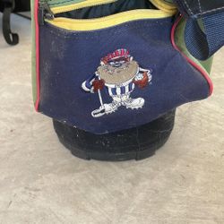 Golf Clubs And Looney Tunes Golf Bag