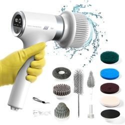 Electric Spin Scrubber for Cleaning, Bathroom Cleaning Brush - 3500 mAh