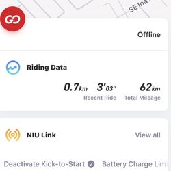 Niu Kqi 300p  Black
