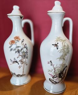Taiwan Tobacco & Wine Monopoly Bureau Porcelain Pitchers/Decanters