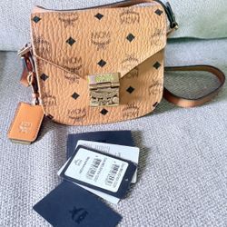 MCM Crossbody Leather Bag