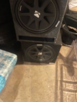 15 “ kicker comp. Speakers