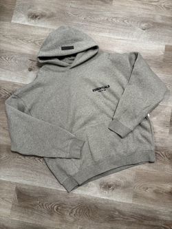 Essentials Fear Of God Dark Oat Hoodie
