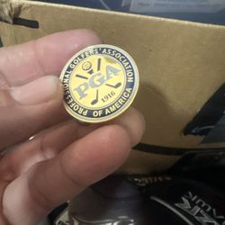 Golf Ball Marker And Hat Clip New   P G A 