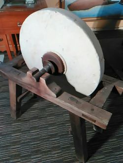 Vintage stone knife sharpening wheel for Sale in Laguna Beach, CA - OfferUp