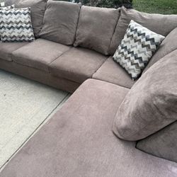 Tan Sectional Couch