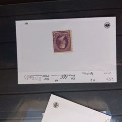 Us Stamp #253 No Gum