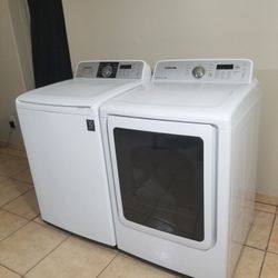 Samsung Washer And Electric Dryer Free Deliver And Install 6 Month warranty 