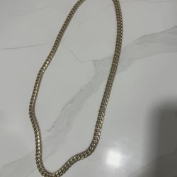 14kt Gold Cuban Link Chain
