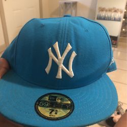 Men’s Light Blue MLB New York Yankees Hat 