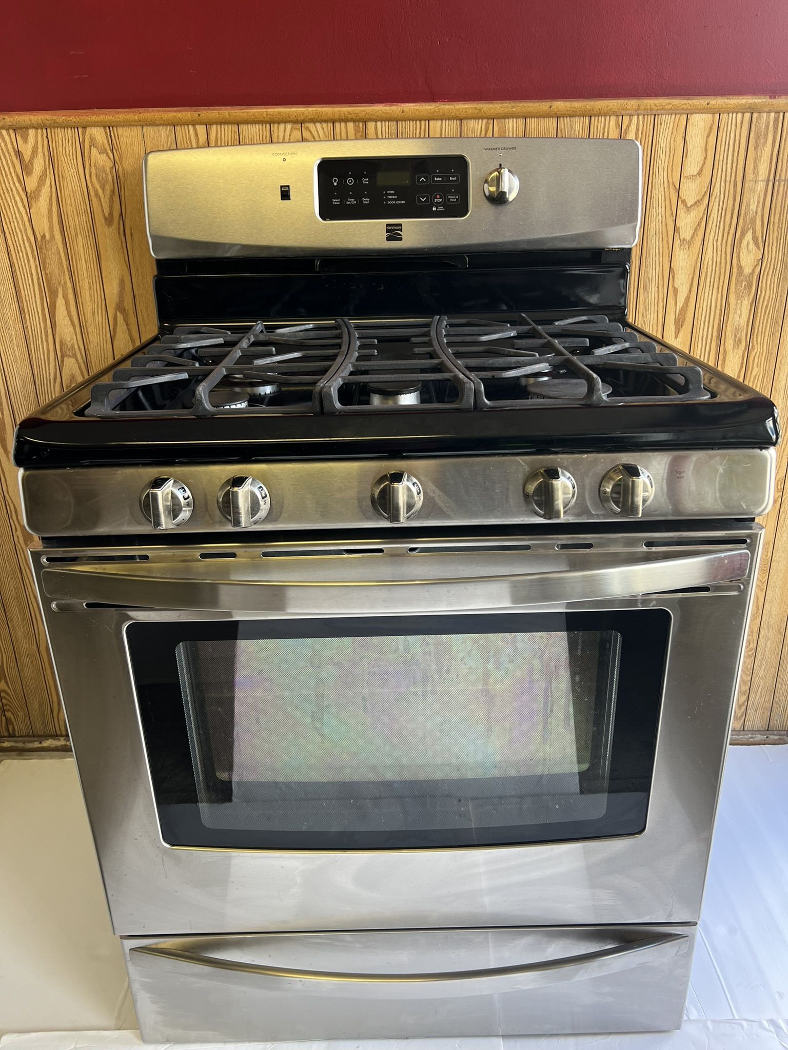 Stove Gas Kenmore 5 Burners