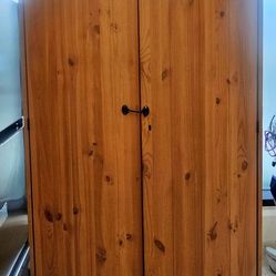 Real Wood Wardrobe Cabinet