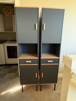 Two cabinets