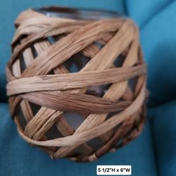 Boho Glass Jar