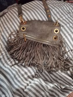 Hammit leather crossbody bag