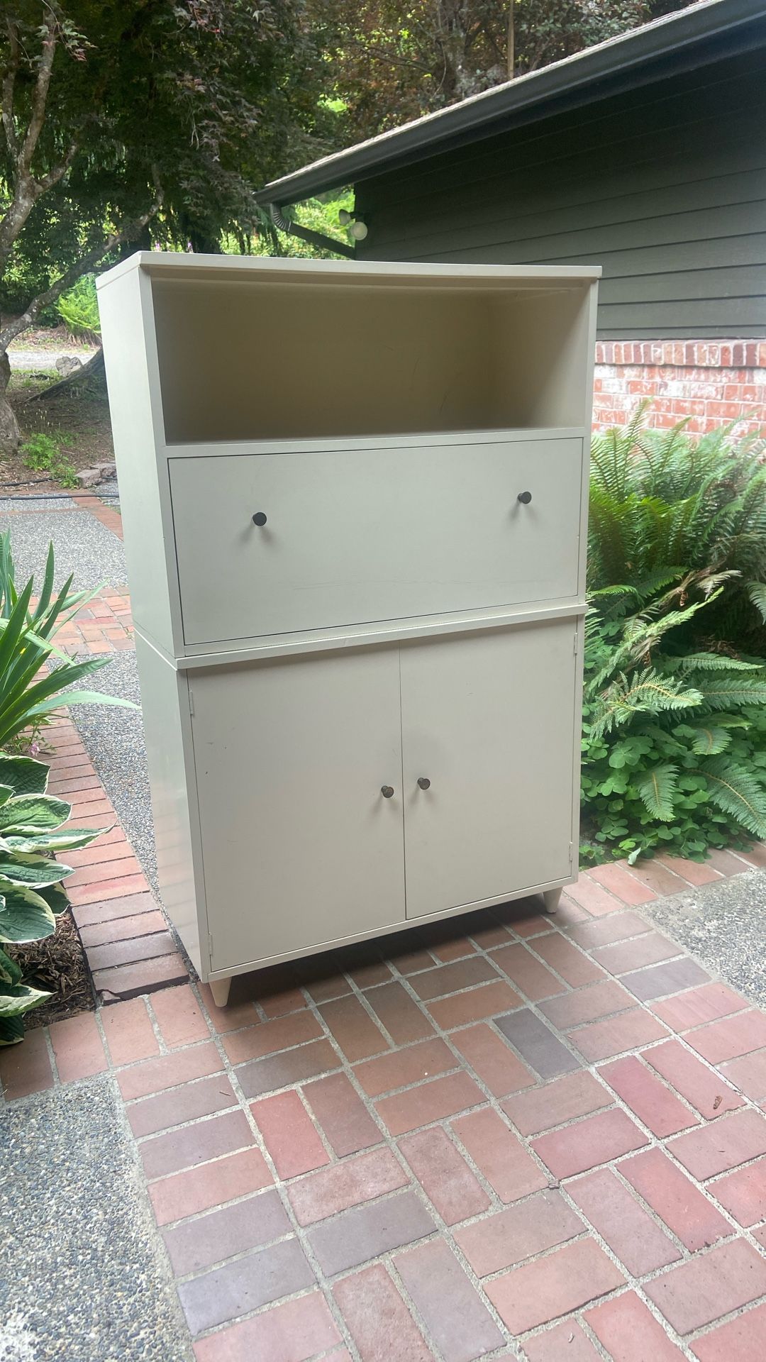Desk Solid Wood Storage Clean