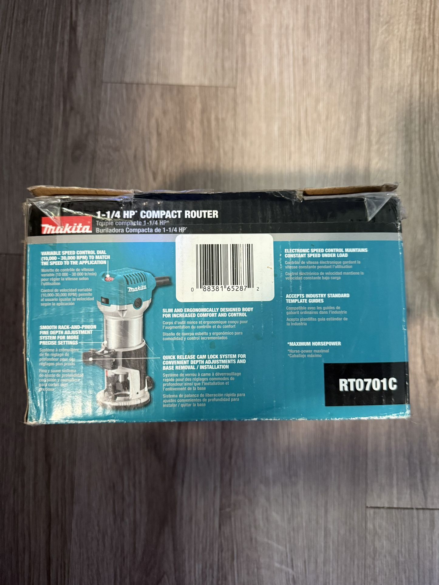 Makita 1-1/4 HP Compact Router
