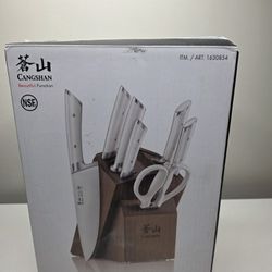 Cangshan Rainier Series 8-Piece Knife Block Set